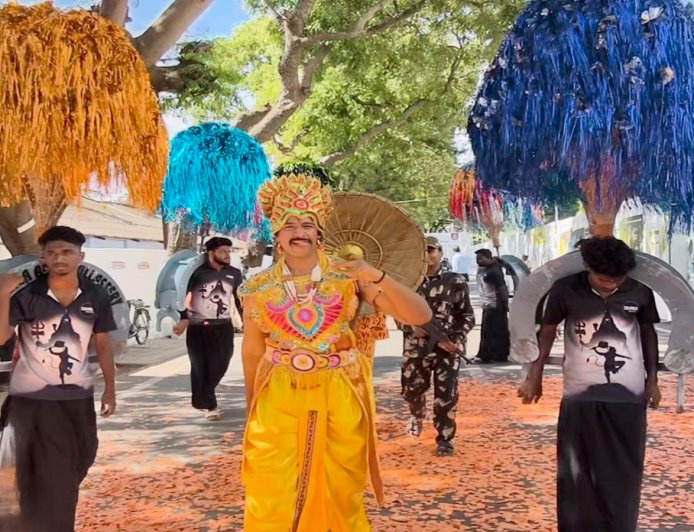ஆர்.வி.எஸ். கலை அறிவியல் கல்லூரியில் ஓணம் கொண்டாட்டம்...!