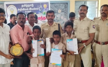 ஆயிரம் மாணவர்கள்… ஒரே இலக்கு! துளிர் வினாடி வினாவில் அசத்திய 18 பேர்!