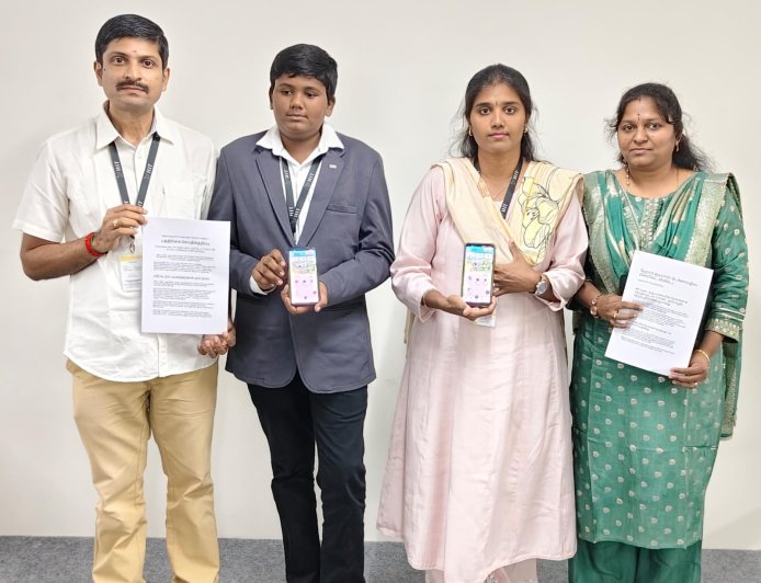 சந்தேகம் வந்தா உடனே கேளுங்க!” 9-ம் வகுப்பு மாணவன் உருவாக்கிய ஏஐ செயலி!