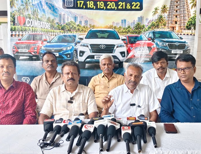 கோவையில் 300-க்கும் மேற்பட்ட யூஸ்டு கார்கள்... 11-வது மெகா கார் விற்பனை மேளா!