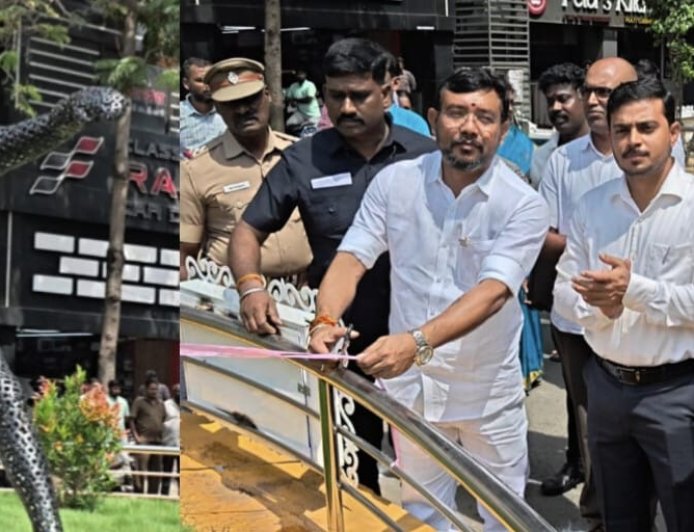 கோவையில் கம்பீரமாக எழுந்த ஈட்டி எறிதல் வீரர் சிலை! விளையாட்டு வீரர்களுக்கு புதிய ஊக்கம்!