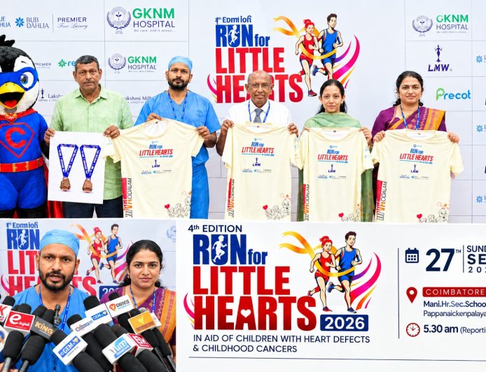 குழந்தைகளுக்காக ஓடுவோம்! கோவையில் ‘ரன் ஃபார் லிட்டில் ஹார்ட்ஸ்’ மாரத்தான்!